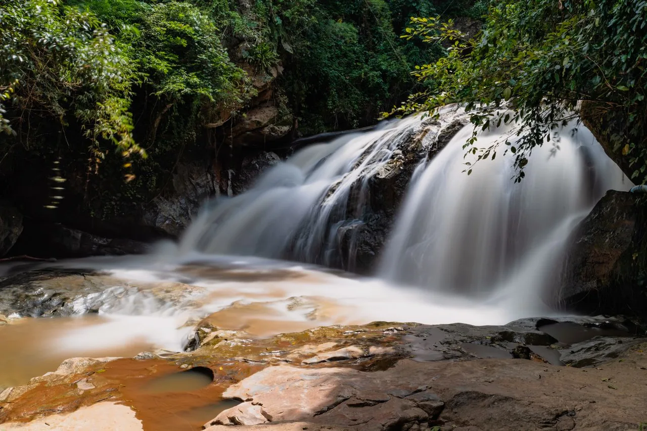 Wasserfall als Langzeitbelichtung